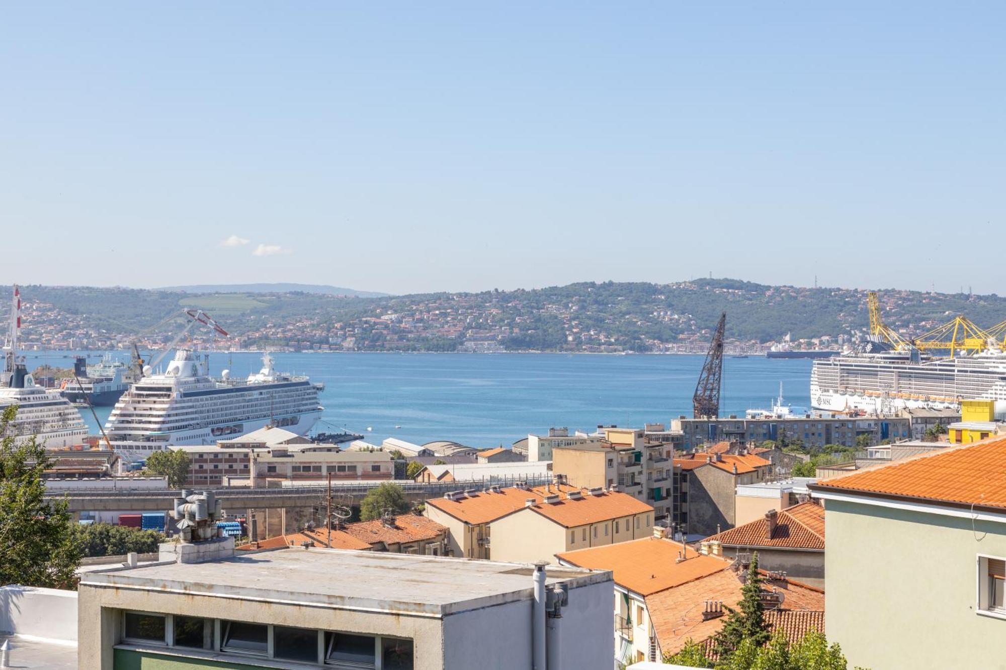 The Black Swan Apartment Trieste Bagian luar foto